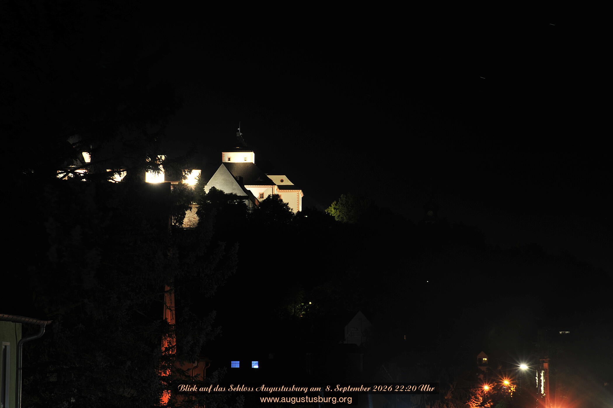 Archiv Foto Webcam Schloss Augustusburg
