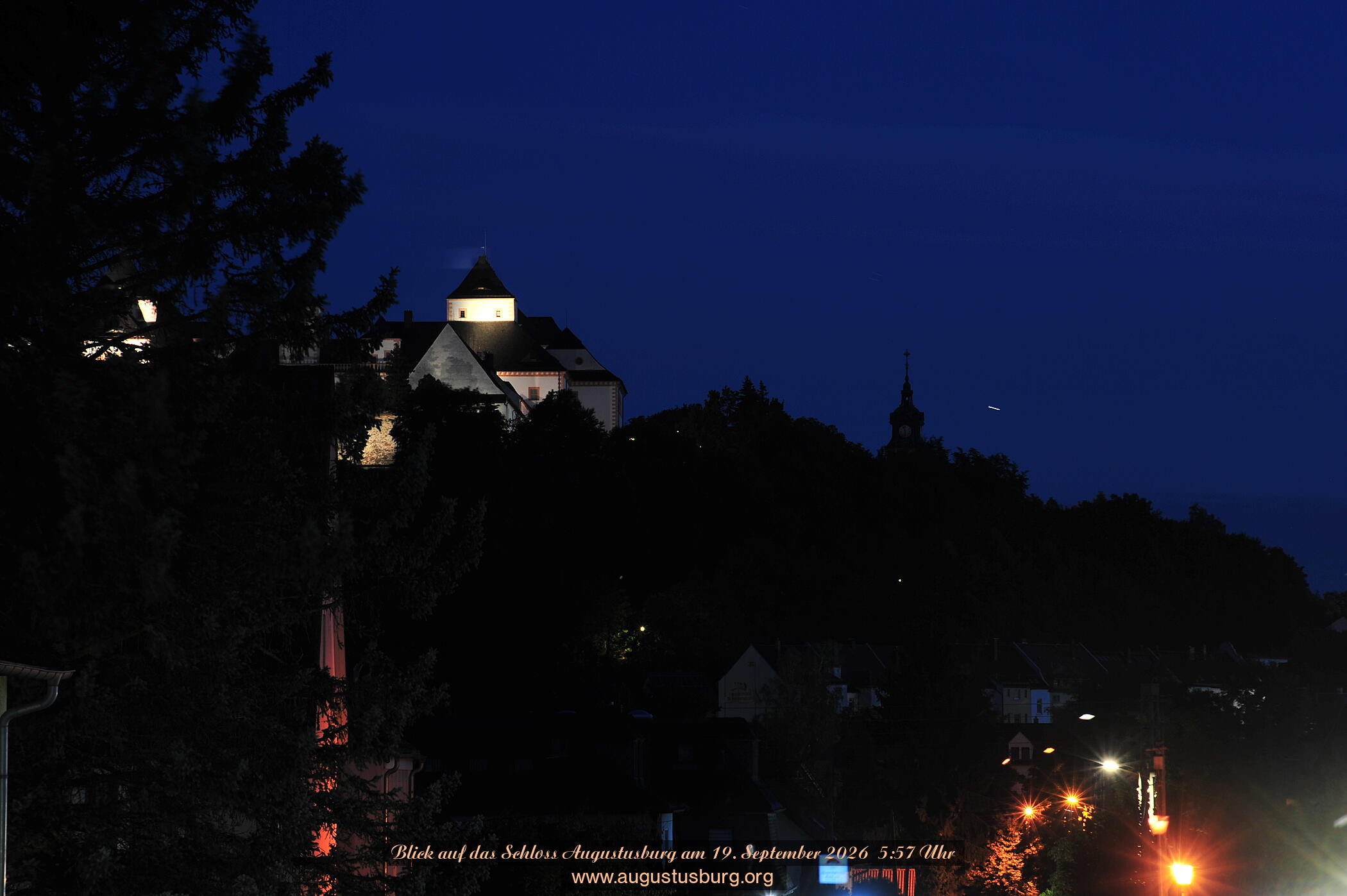Archiv Foto Webcam Schloss Augustusburg