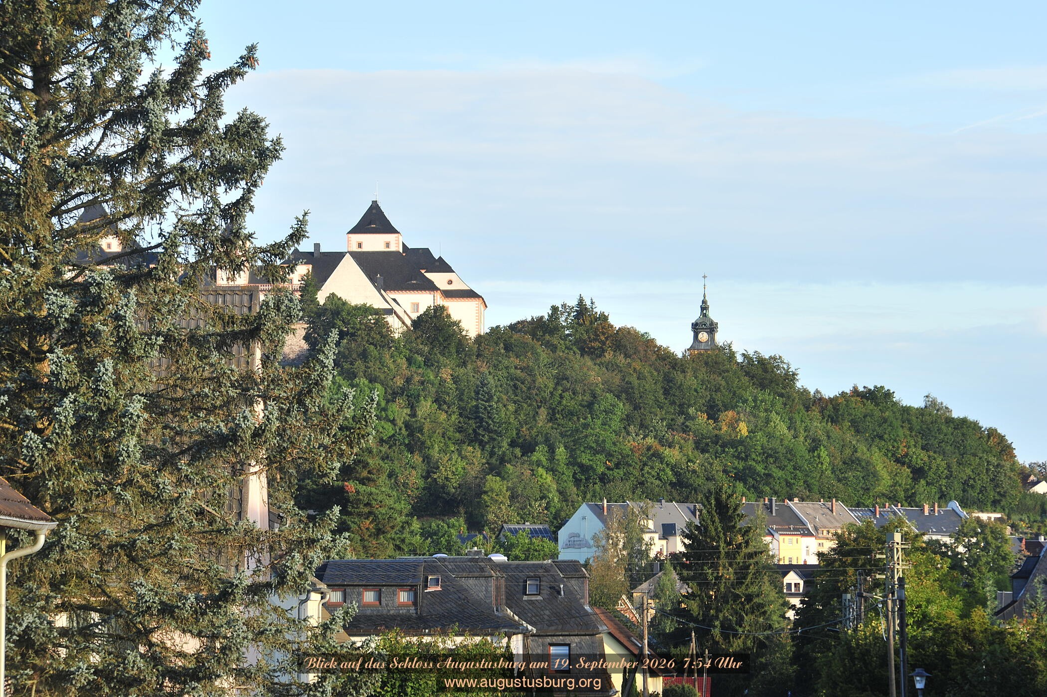 Archiv Foto Webcam Schloss Augustusburg