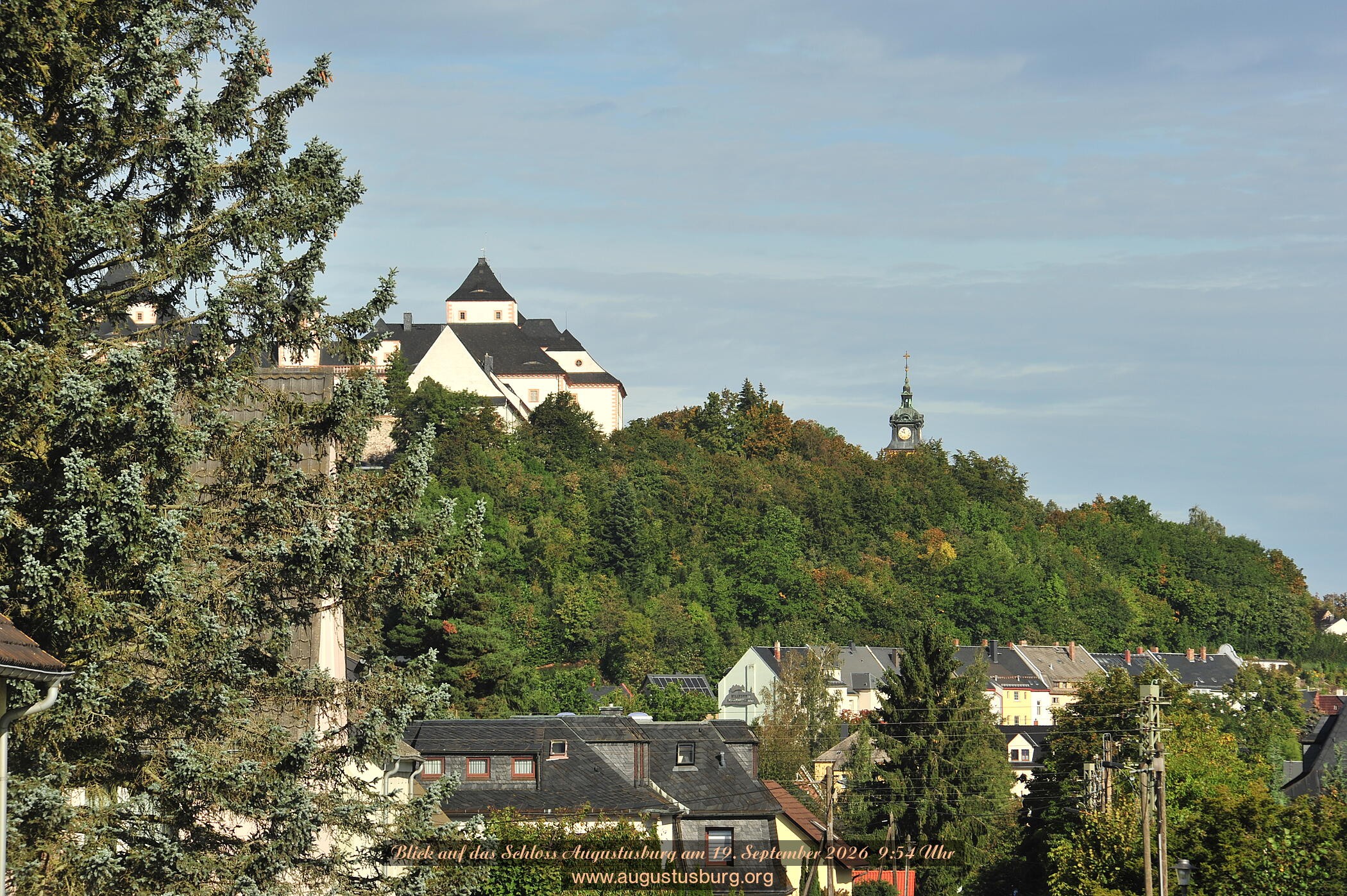 Archiv Foto Webcam Schloss Augustusburg