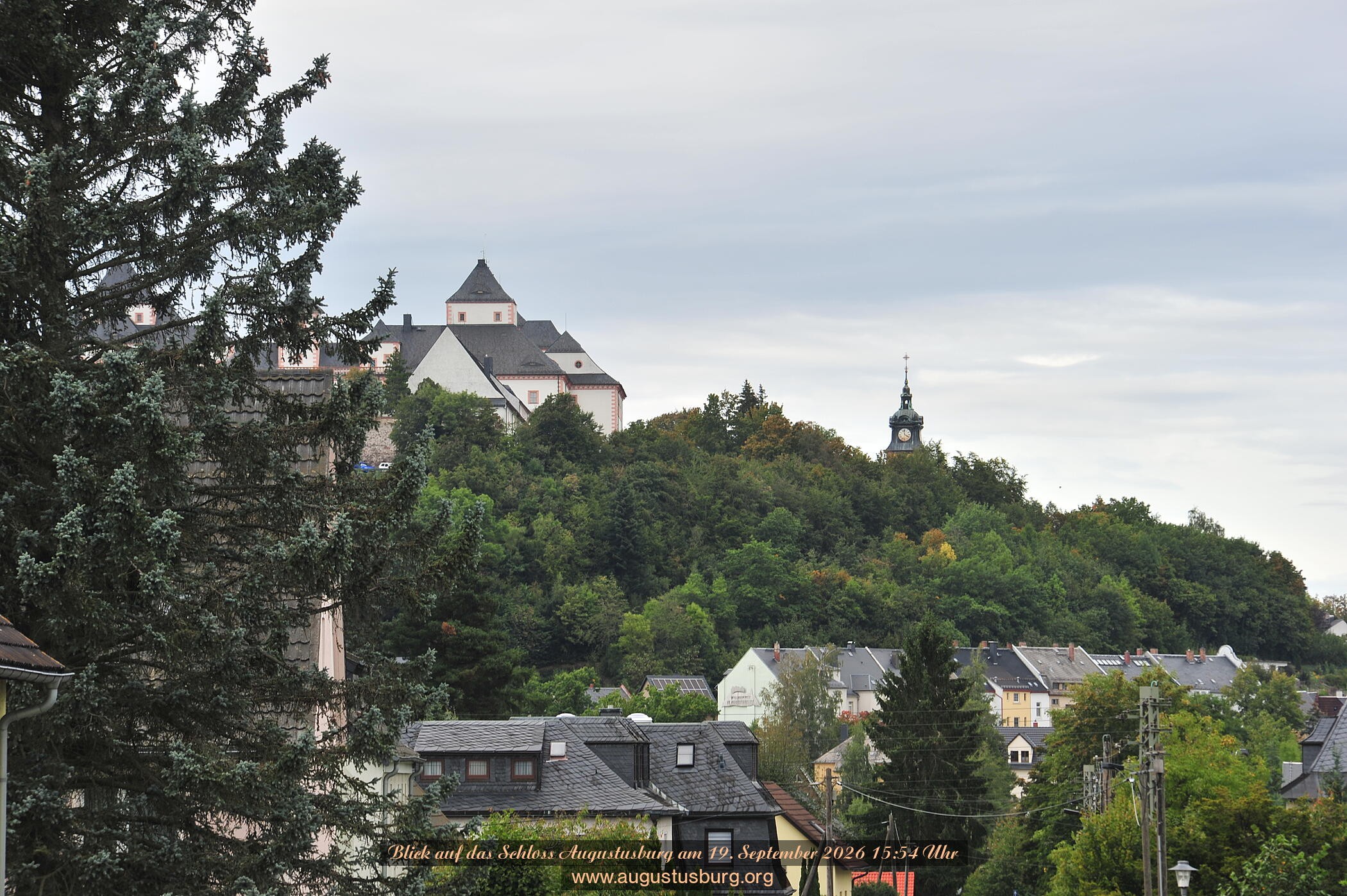 Archiv Foto Webcam Schloss Augustusburg