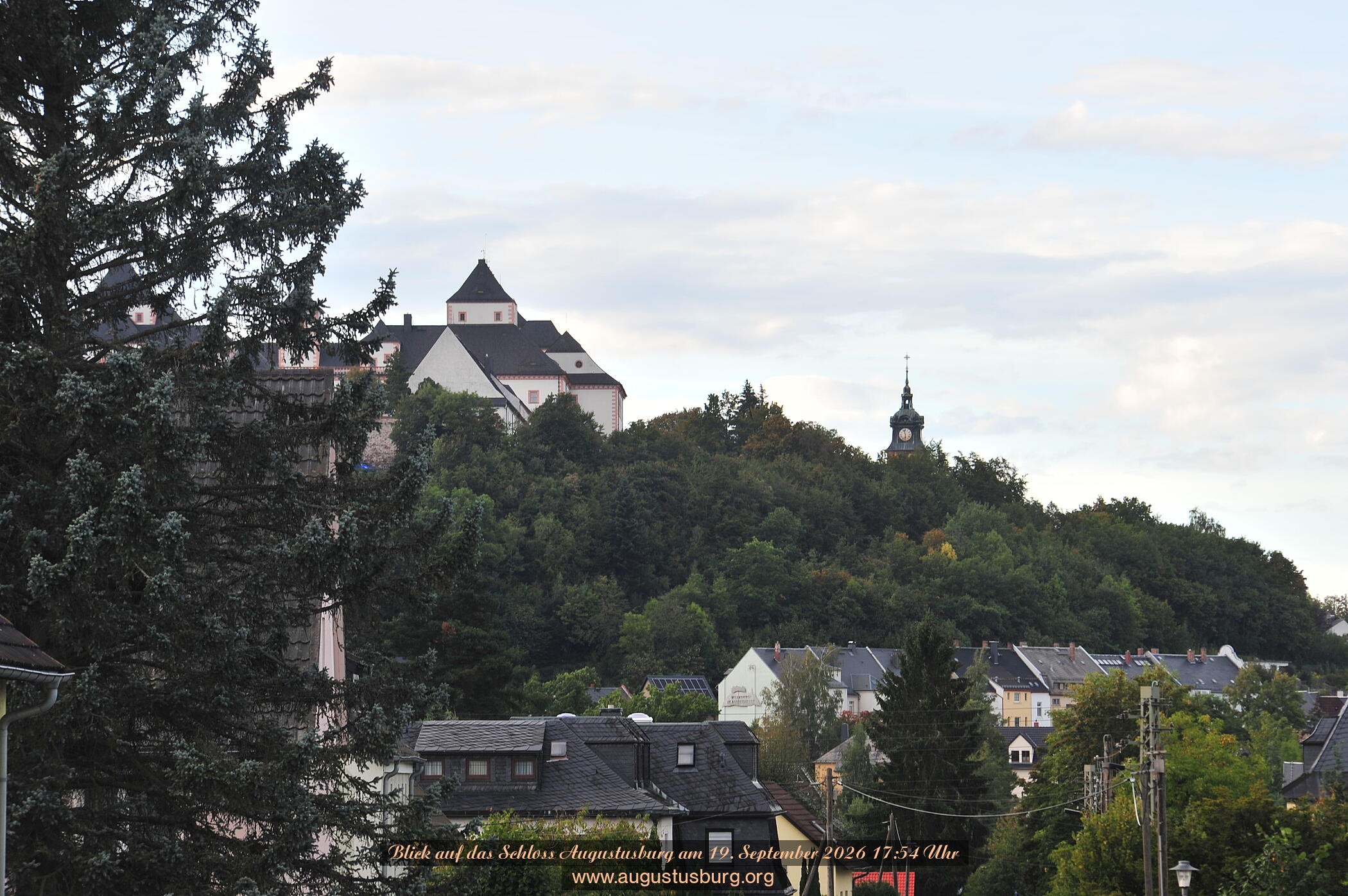 Archiv Foto Webcam Schloss Augustusburg