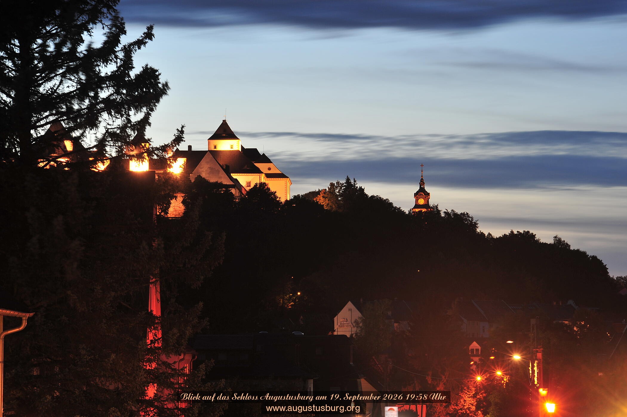 Archiv Foto Webcam Schloss Augustusburg