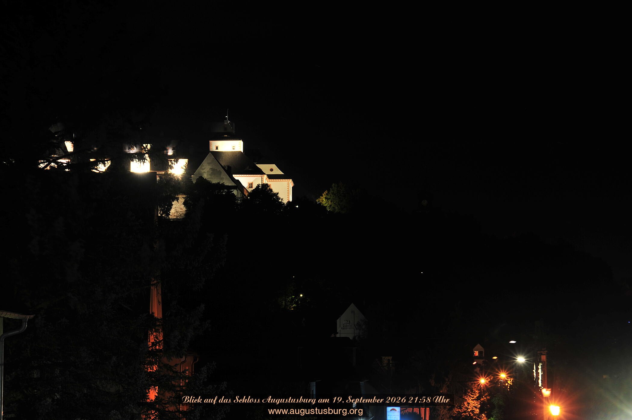 Archiv Foto Webcam Schloss Augustusburg