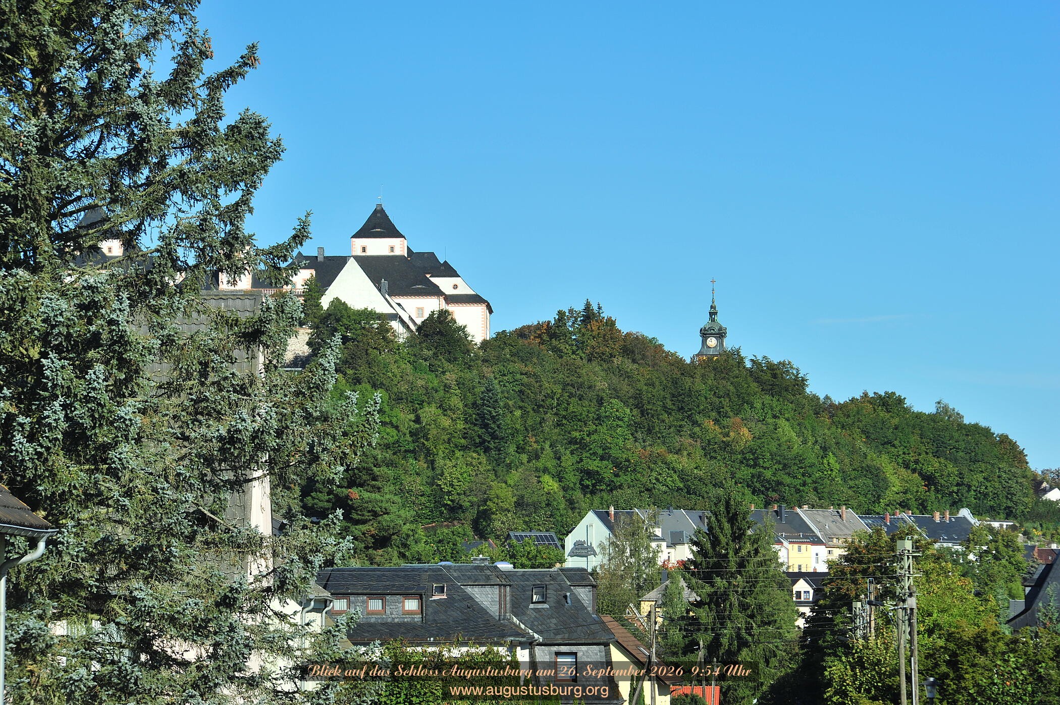 Archiv Foto Webcam Schloss Augustusburg