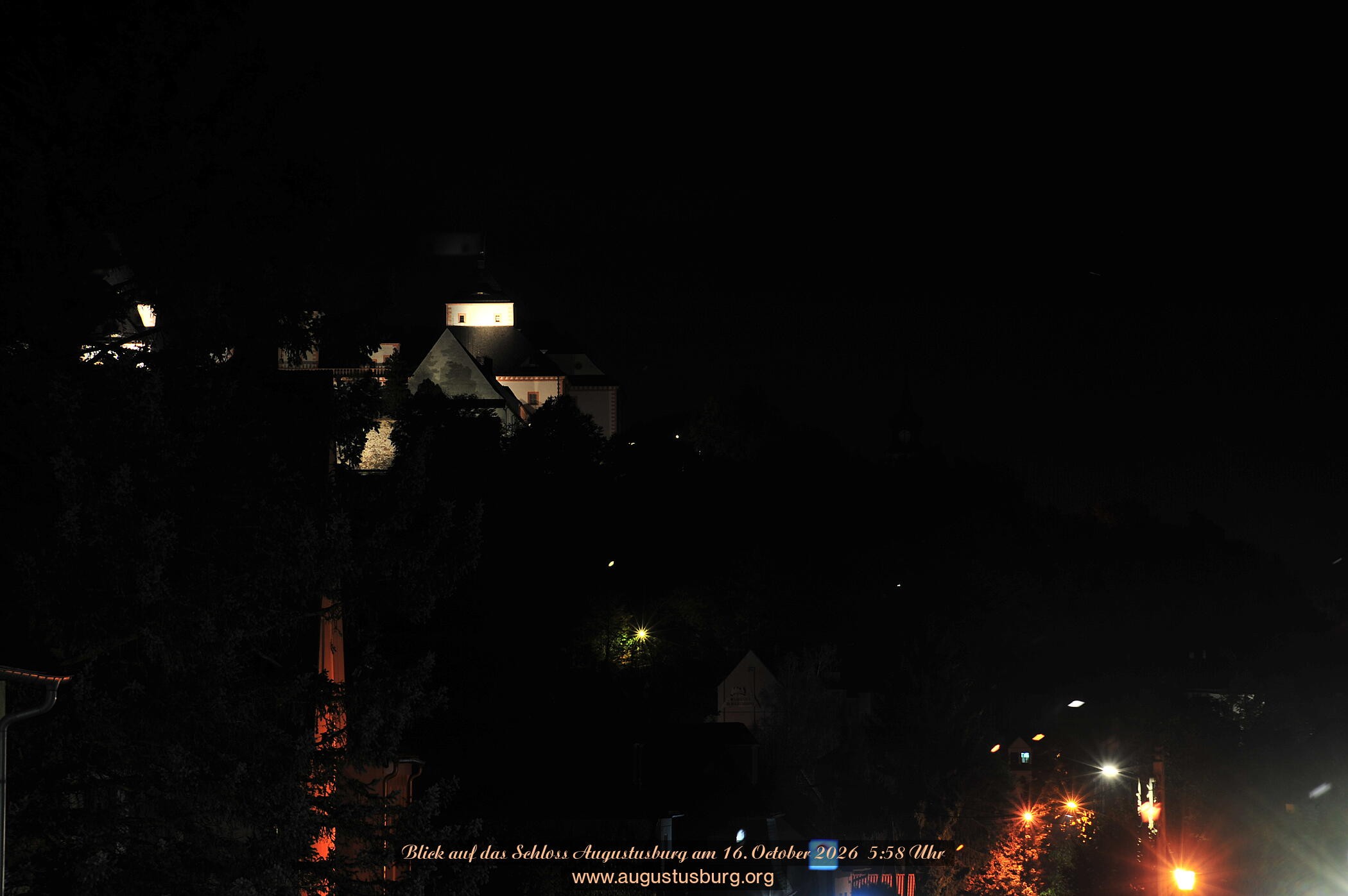 Archiv Foto Webcam Schloss Augustusburg
