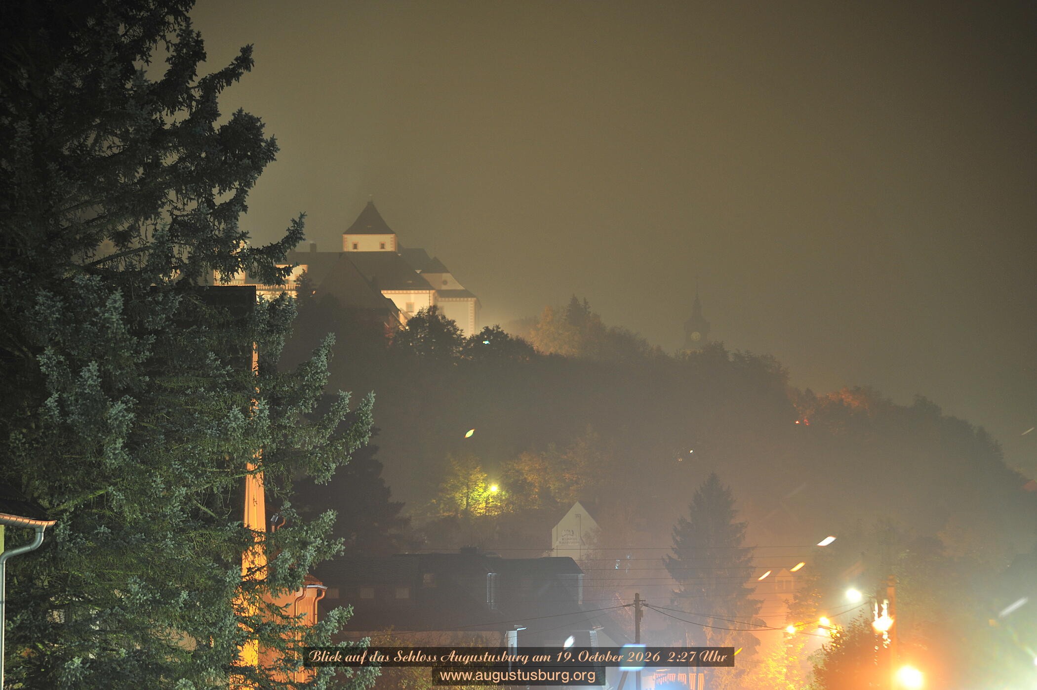 Archiv Foto Webcam Schloss Augustusburg
