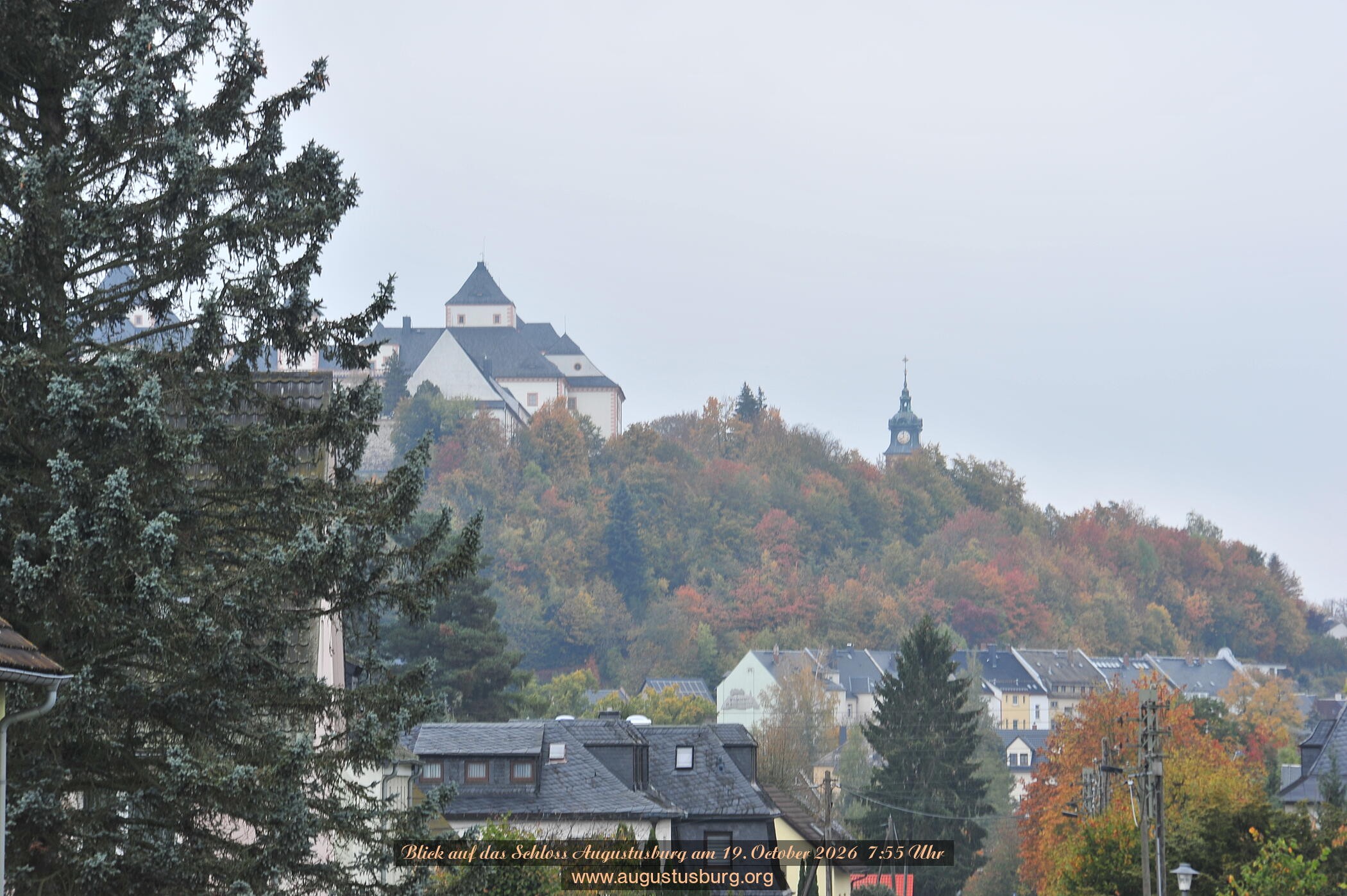 Archiv Foto Webcam Schloss Augustusburg