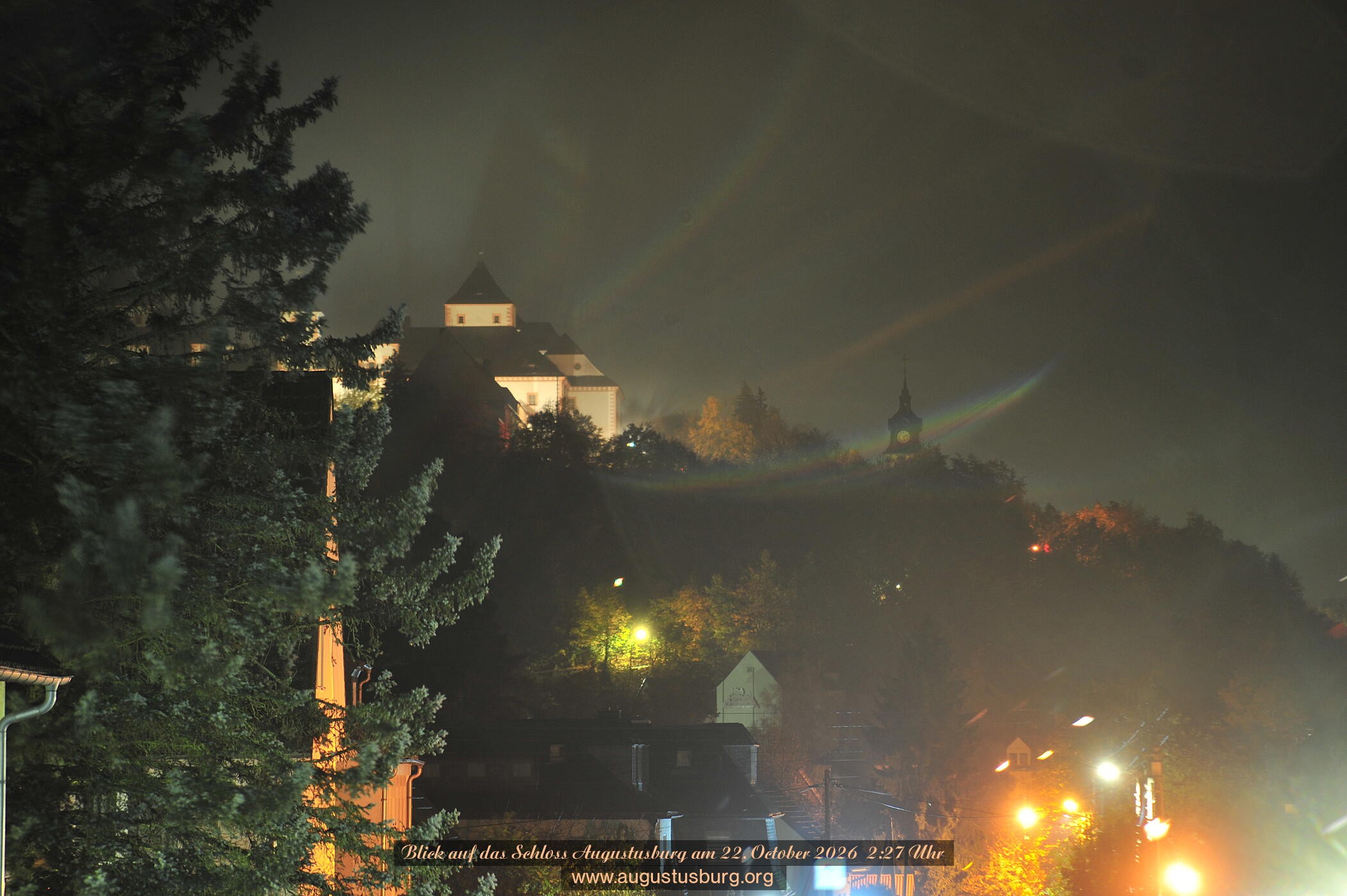 Archiv Foto Webcam Schloss Augustusburg