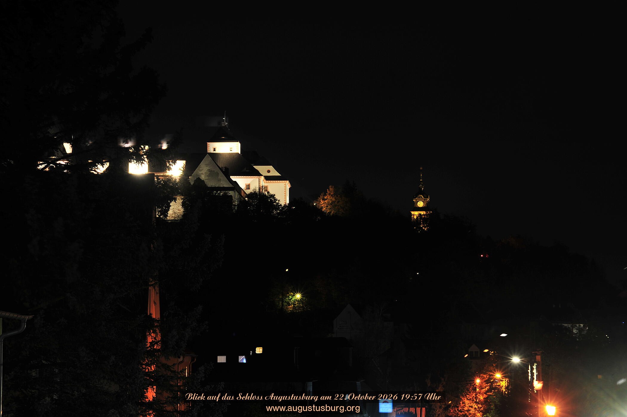 Archiv Foto Webcam Schloss Augustusburg