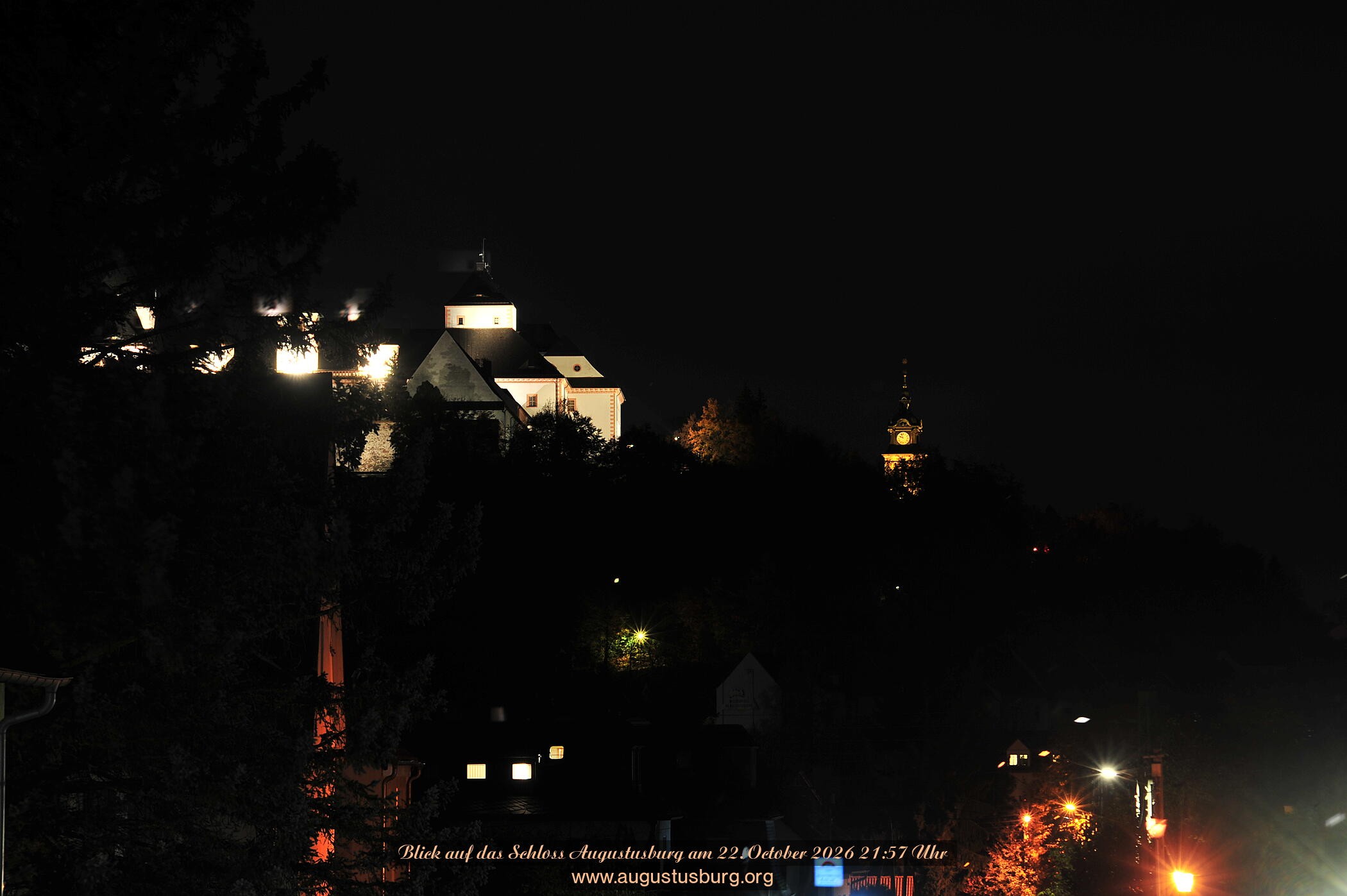 Archiv Foto Webcam Schloss Augustusburg