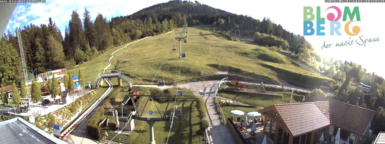 Archiv Foto Webcam Blomberg (Bayern)