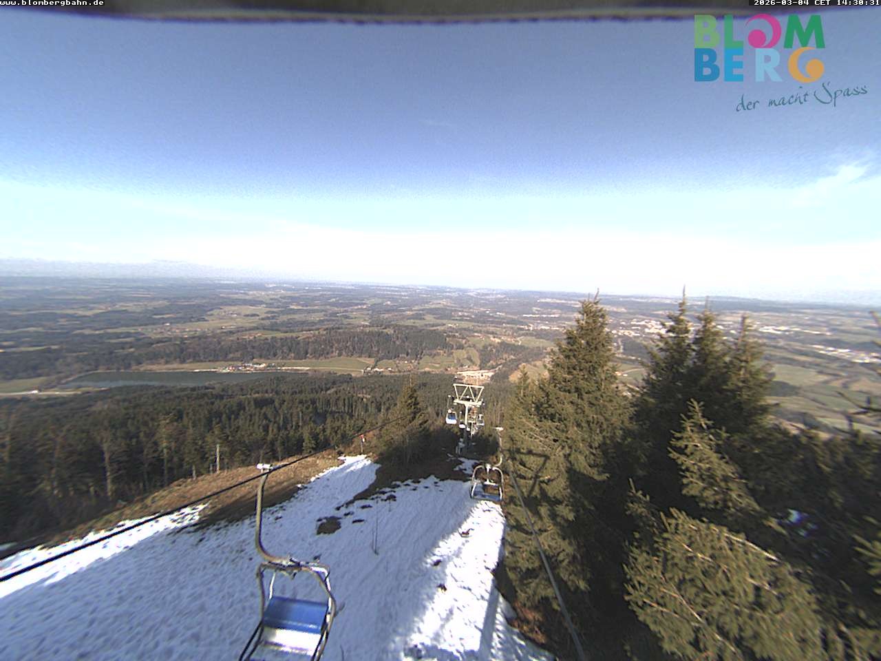 Archiv Foto Webcam Blomberglift (Bayern)