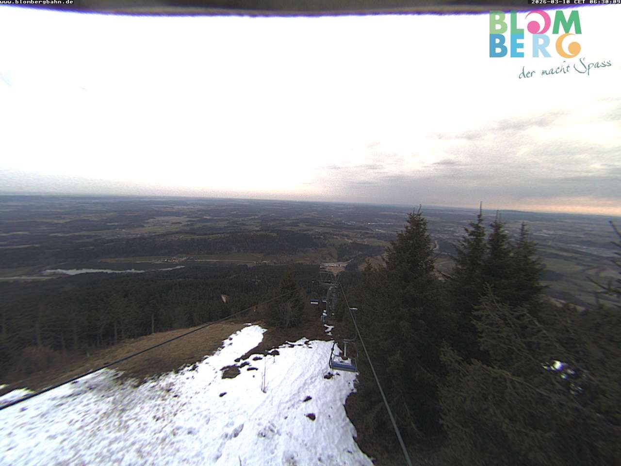 Archiv Foto Webcam Blomberglift (Bayern)