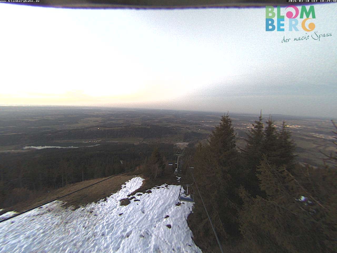 Archiv Foto Webcam Blomberglift (Bayern)