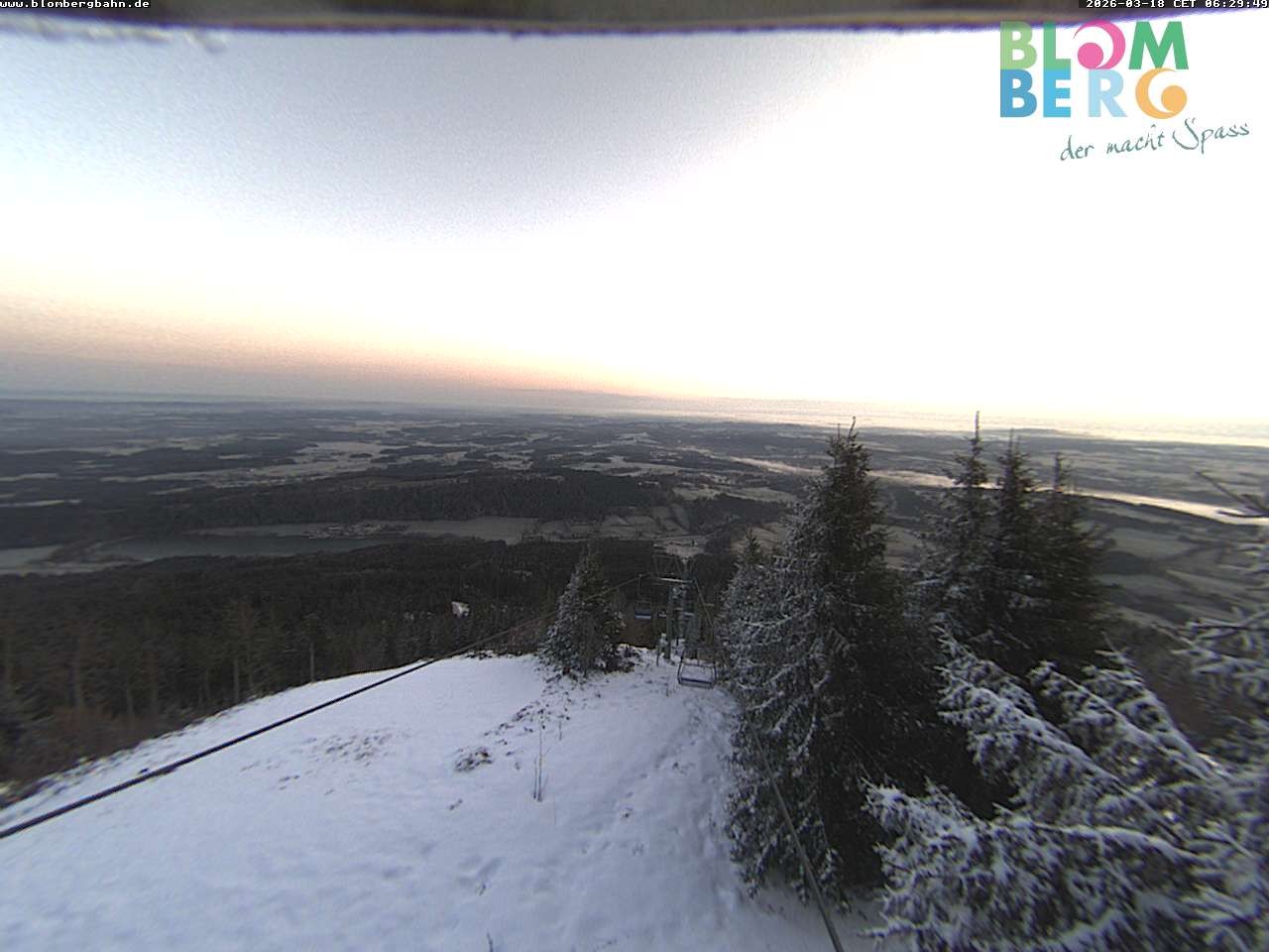 Archiv Foto Webcam Blomberglift (Bayern)