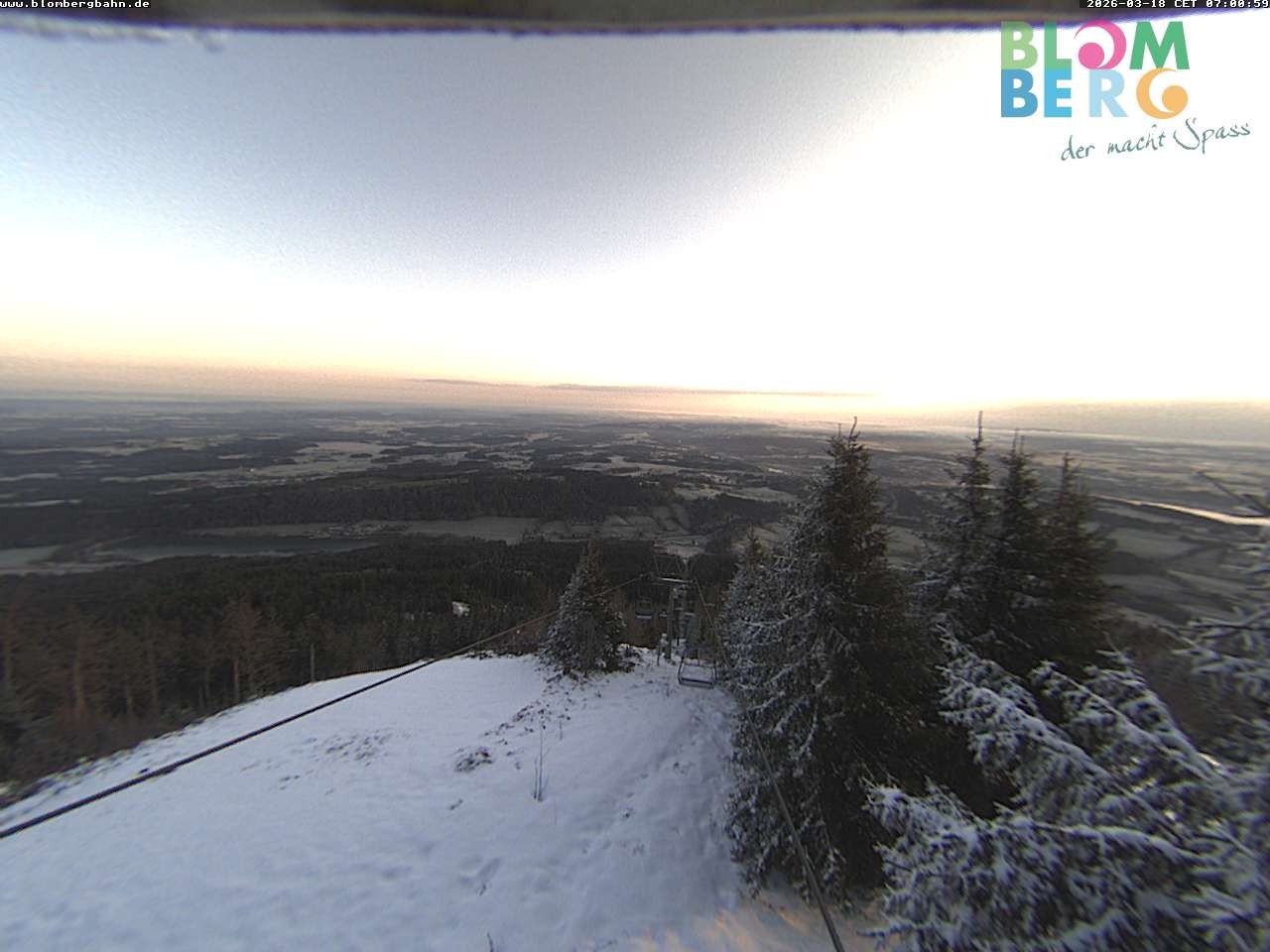 Archiv Foto Webcam Blomberglift (Bayern)