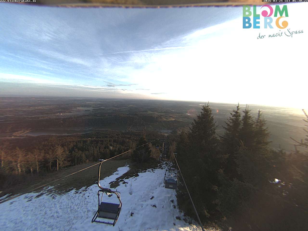 Archiv Foto Webcam Blomberglift (Bayern)