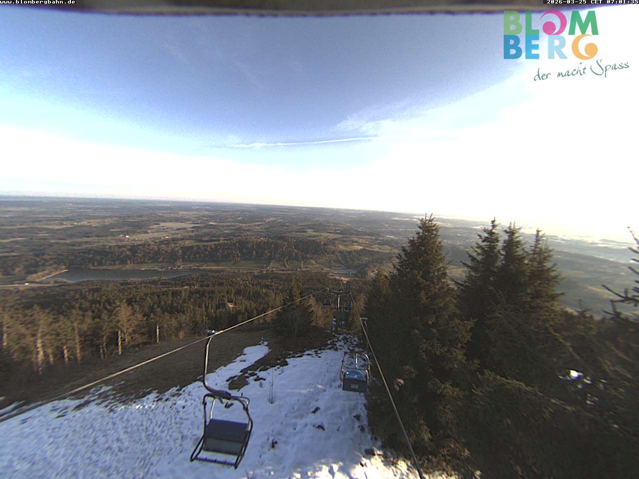 Archiv Foto Webcam Blomberglift (Bayern)