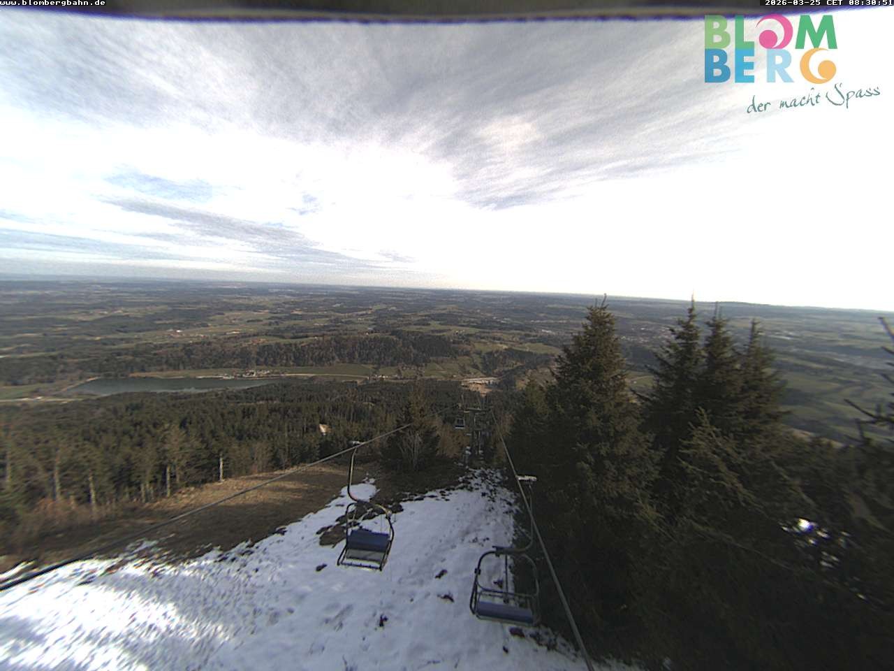 Archiv Foto Webcam Blomberglift (Bayern)