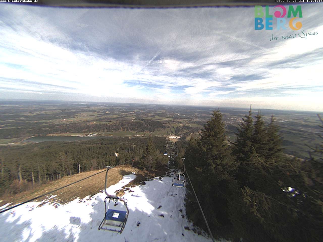 Archiv Foto Webcam Blomberglift (Bayern)