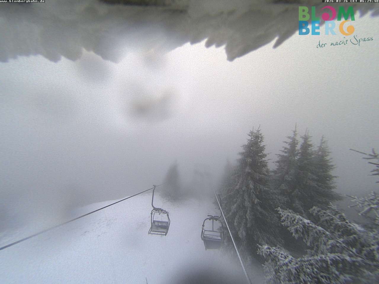 Archiv Foto Webcam Blomberglift (Bayern)