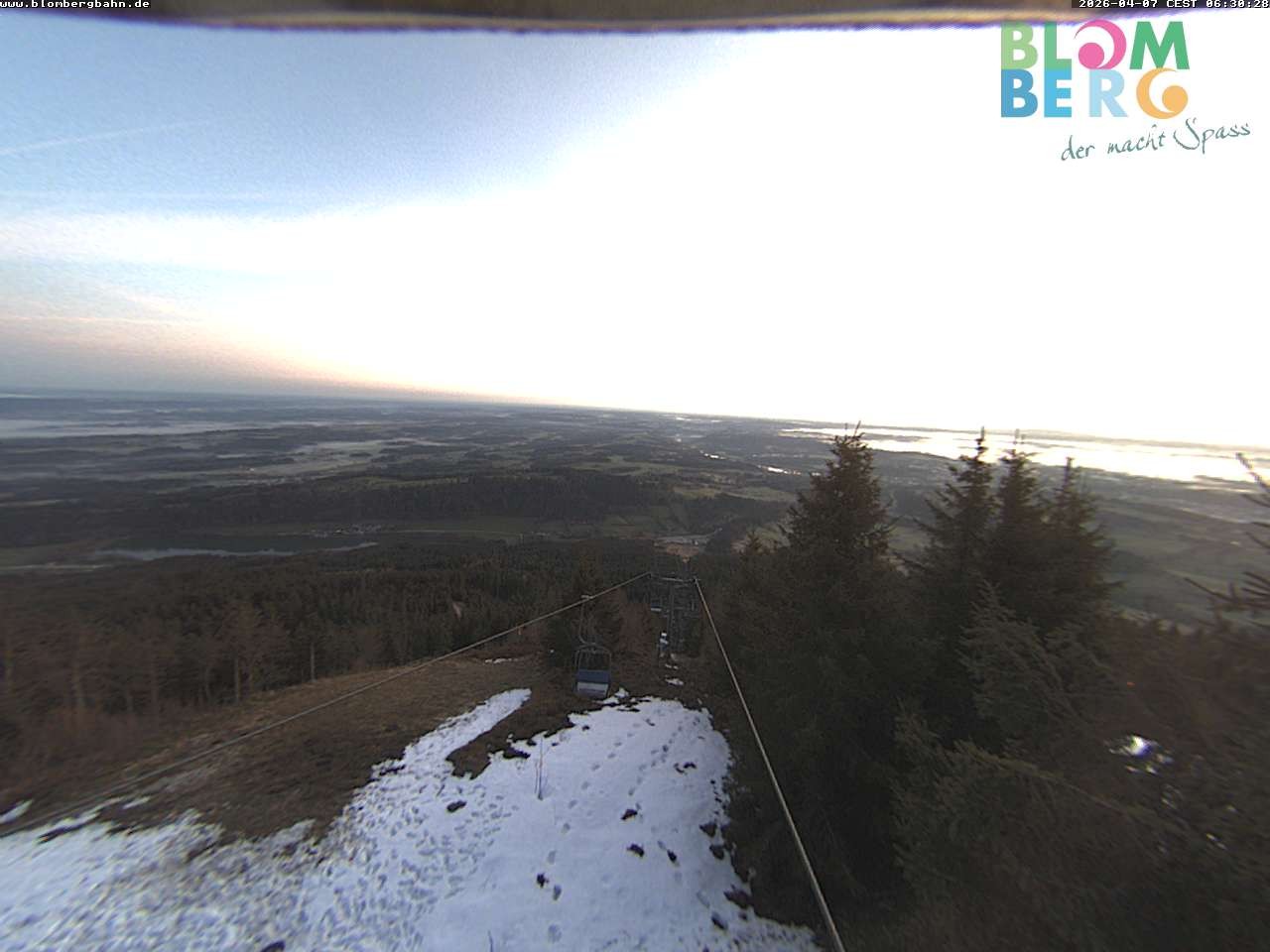 Archiv Foto Webcam Blomberglift (Bayern)