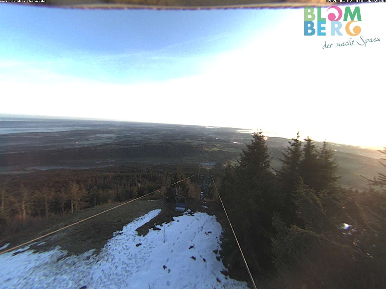 Archiv Foto Webcam Blomberglift (Bayern)
