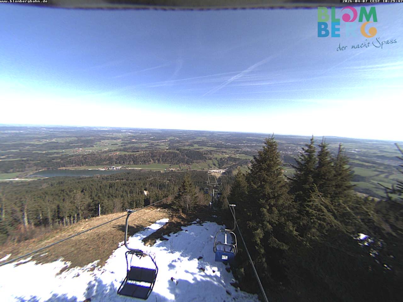 Archiv Foto Webcam Blomberglift (Bayern)