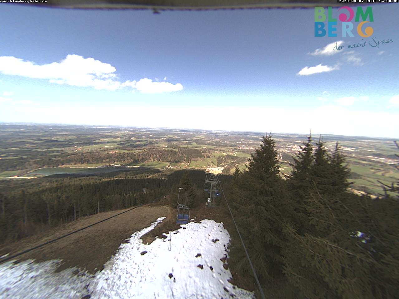 Archiv Foto Webcam Blomberglift (Bayern)