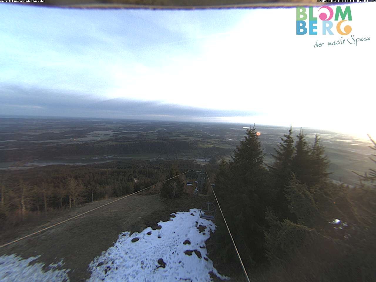 Archived image Webcam Blomberglift (Bavaria)
