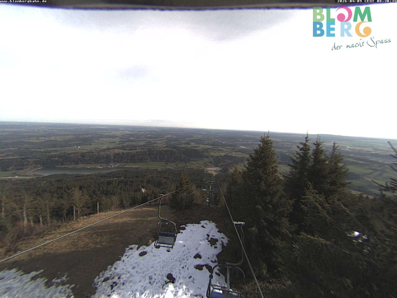 Archived image Webcam Blomberglift (Bavaria)