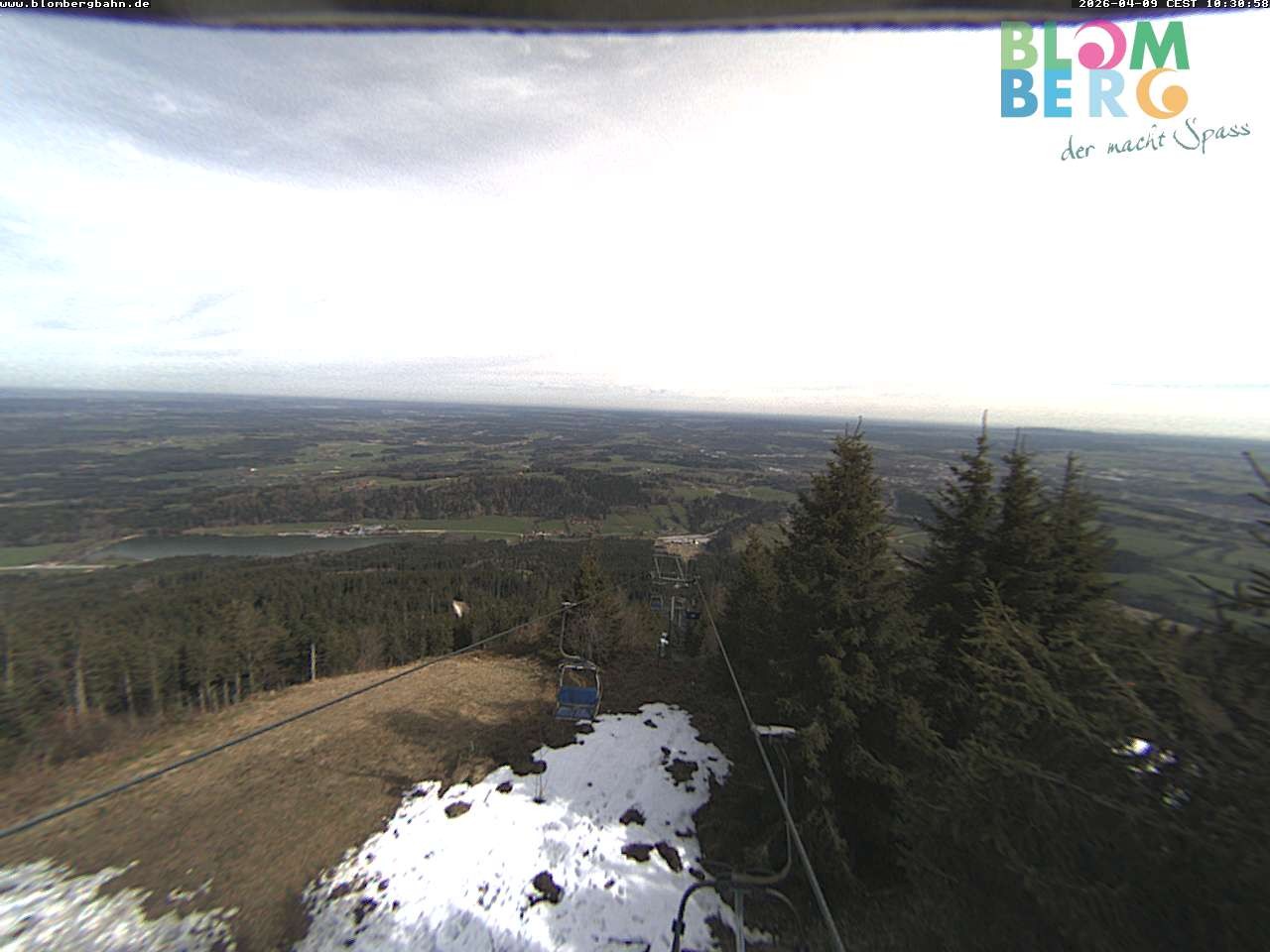 Archived image Webcam Blomberglift (Bavaria)