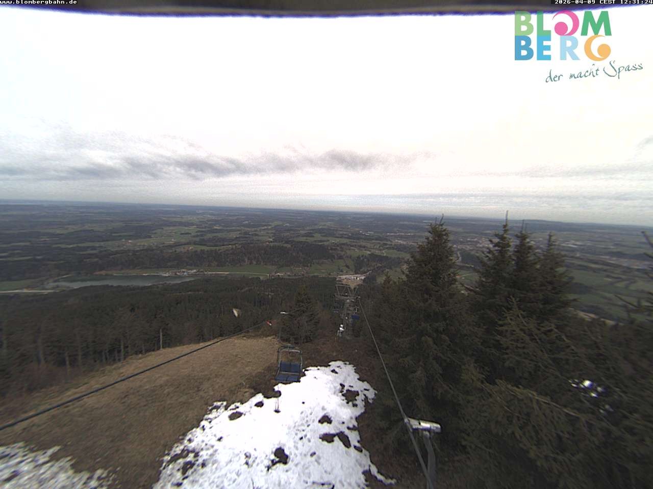 Archived image Webcam Blomberglift (Bavaria)