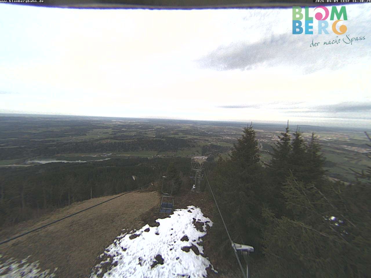 Archived image Webcam Blomberglift (Bavaria)