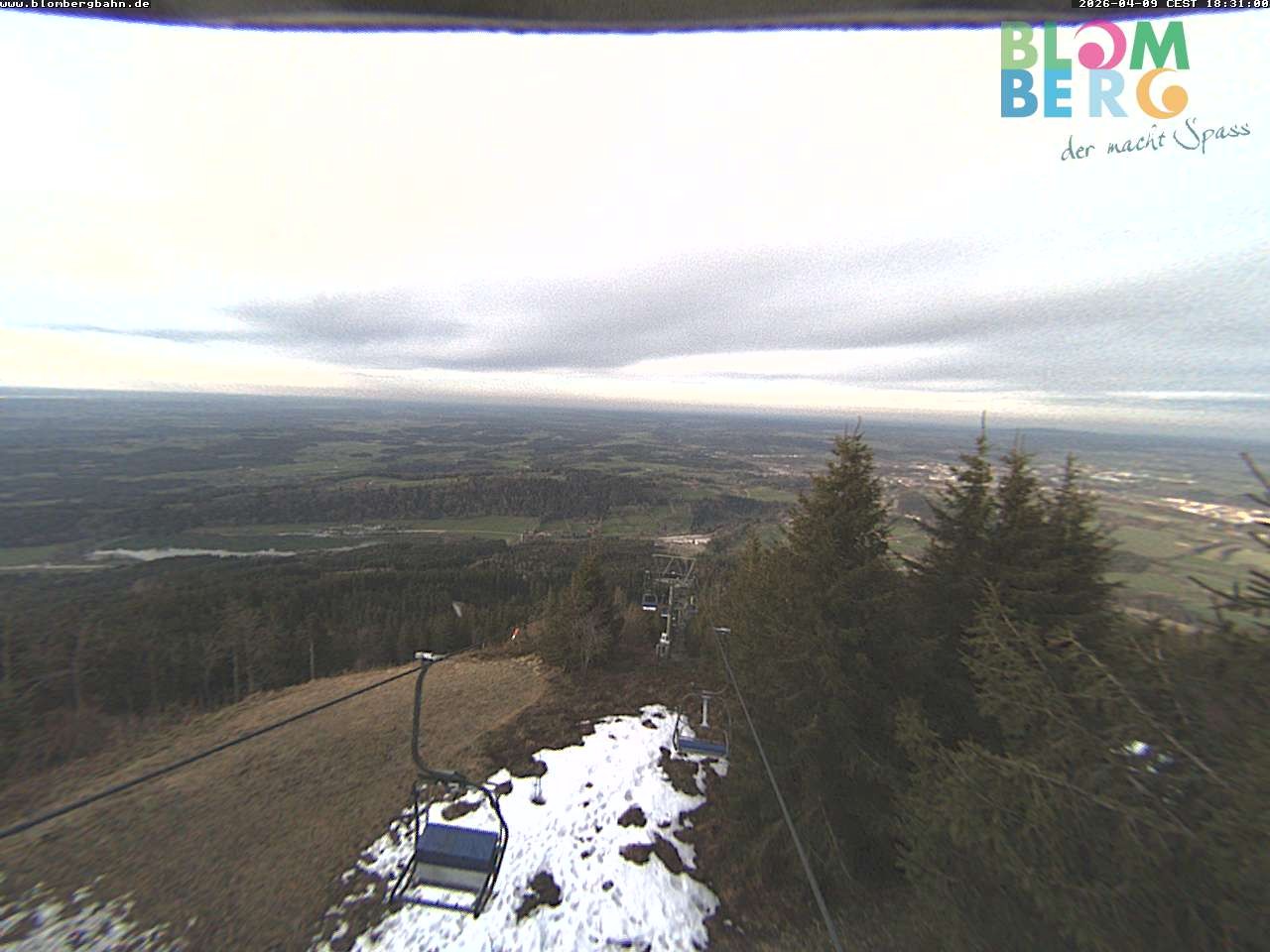 Archiv Foto Webcam Blomberglift (Bayern)