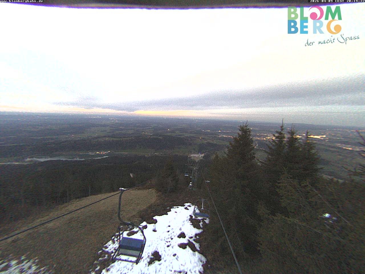 Archiv Foto Webcam Blomberglift (Bayern)