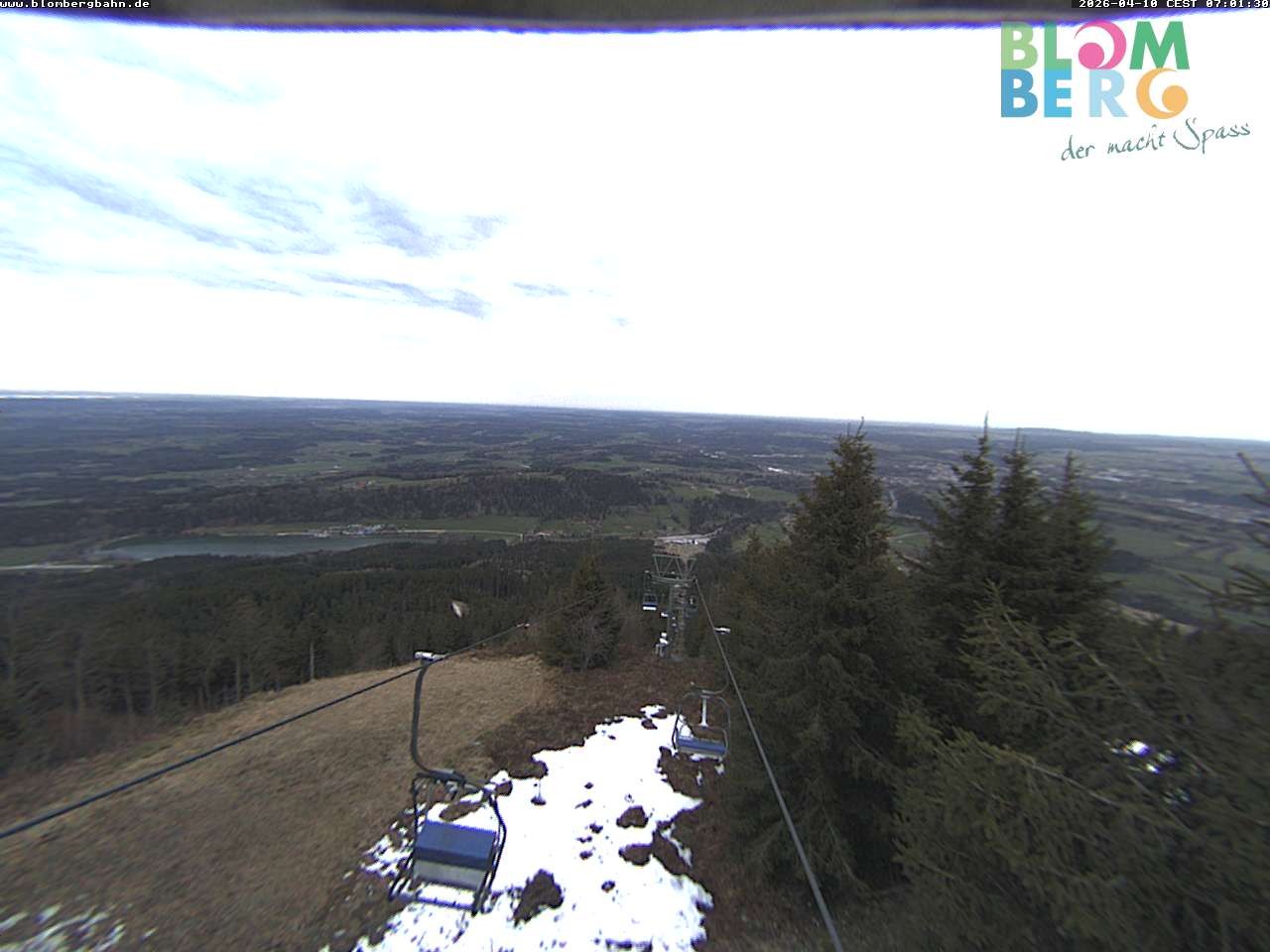 Archiv Foto Webcam Blomberglift (Bayern)