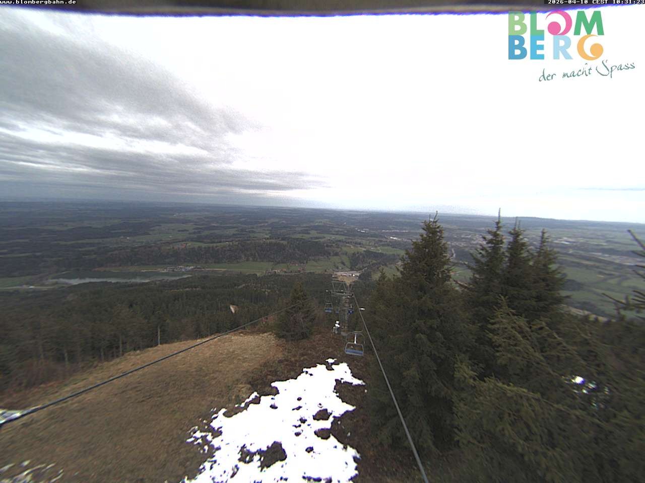 Archiv Foto Webcam Blomberglift (Bayern)