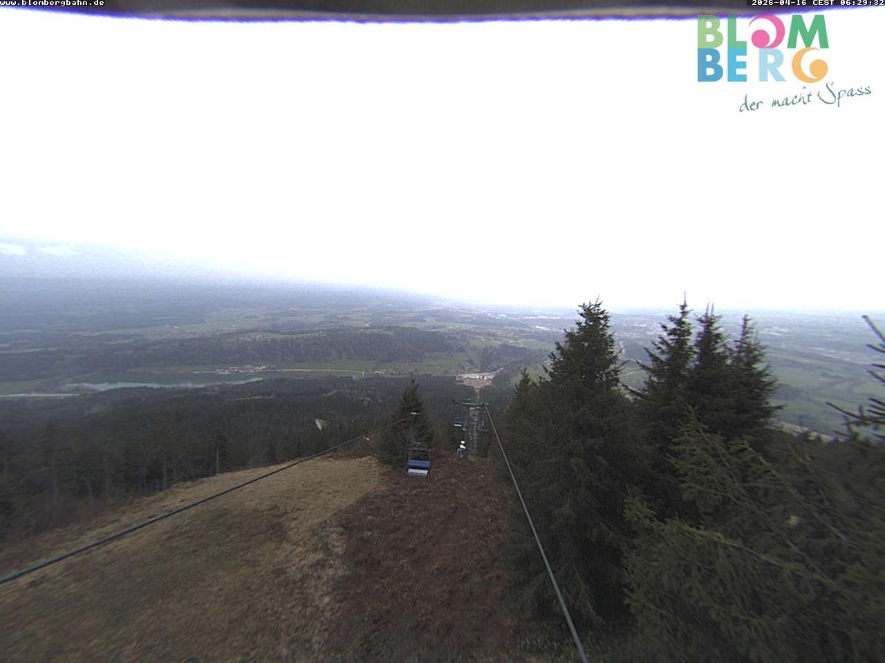 Archiv Foto Webcam Blomberglift (Bayern)