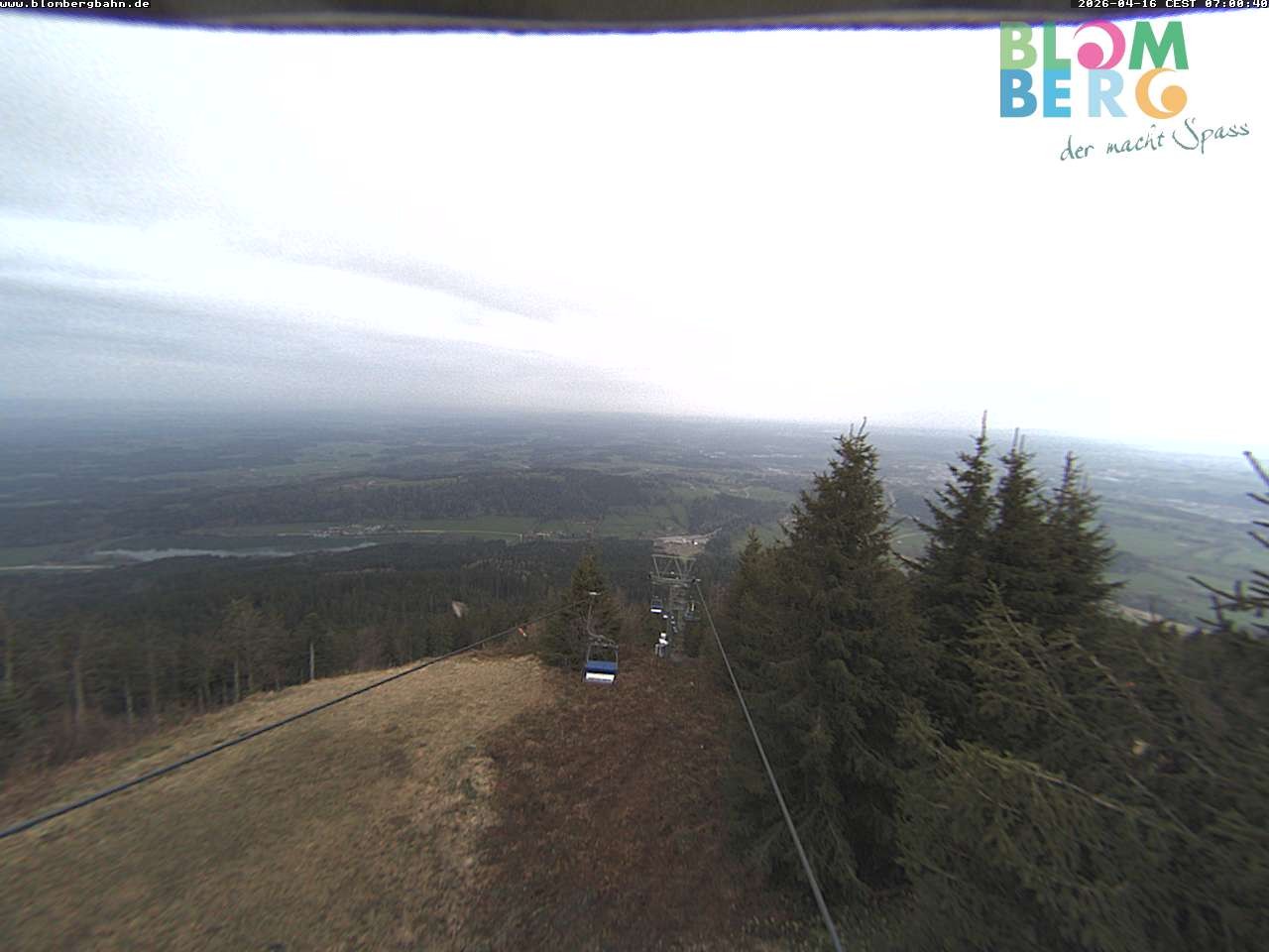 Archiv Foto Webcam Blomberglift (Bayern)