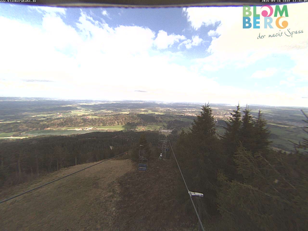 Archiv Foto Webcam Blomberglift (Bayern)