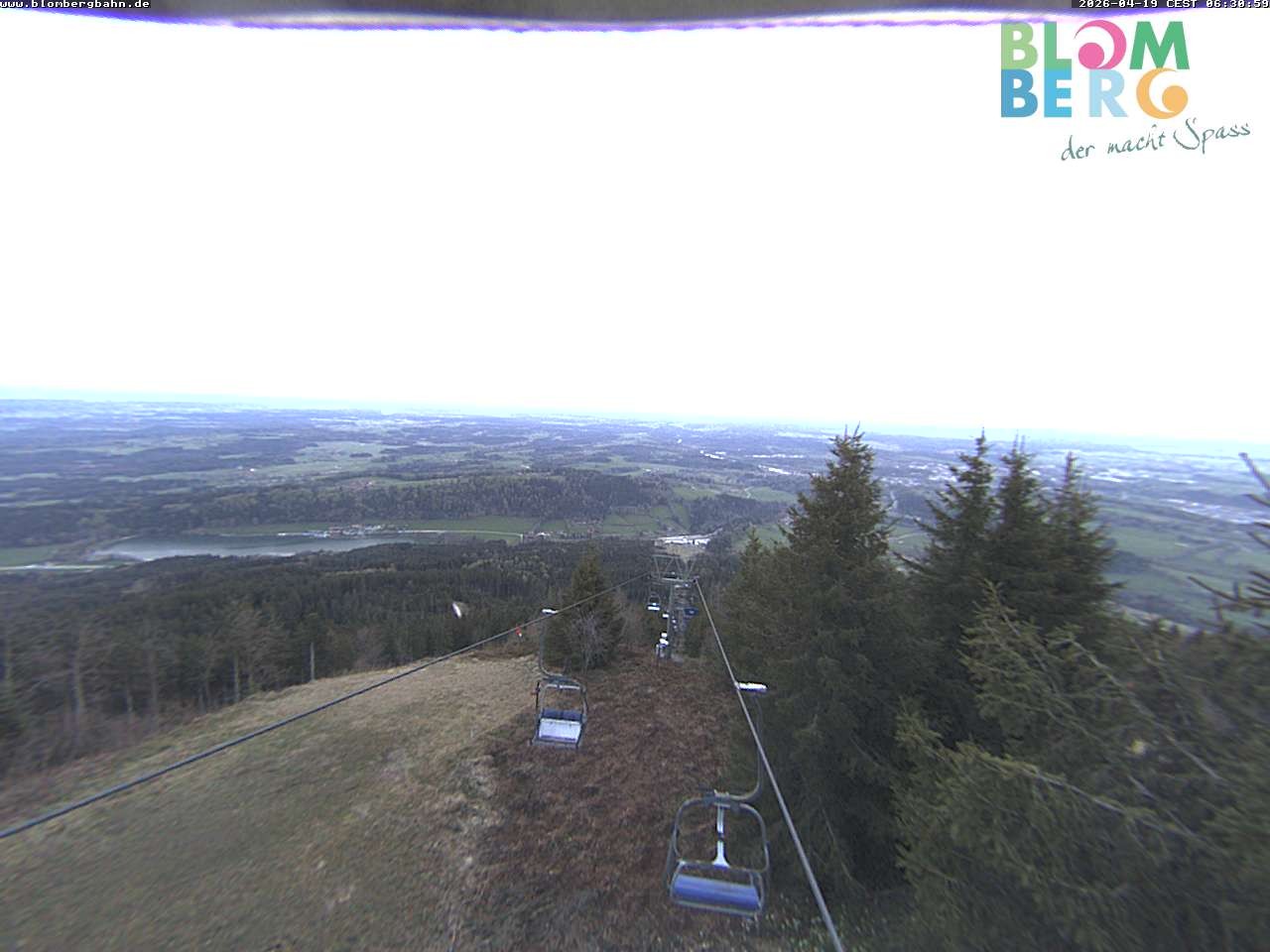 Archiv Foto Webcam Blomberglift (Bayern)