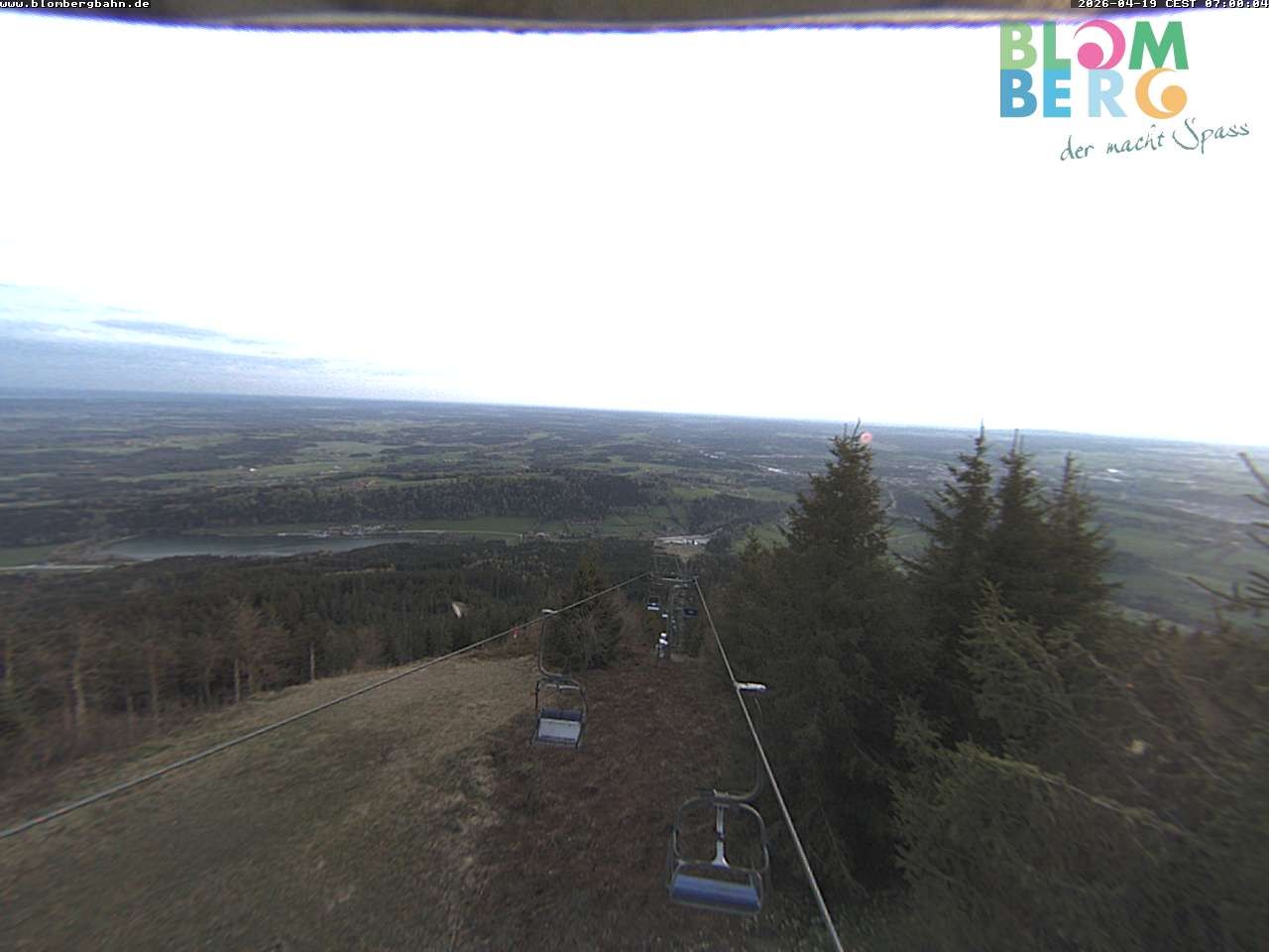 Archiv Foto Webcam Blomberglift (Bayern)