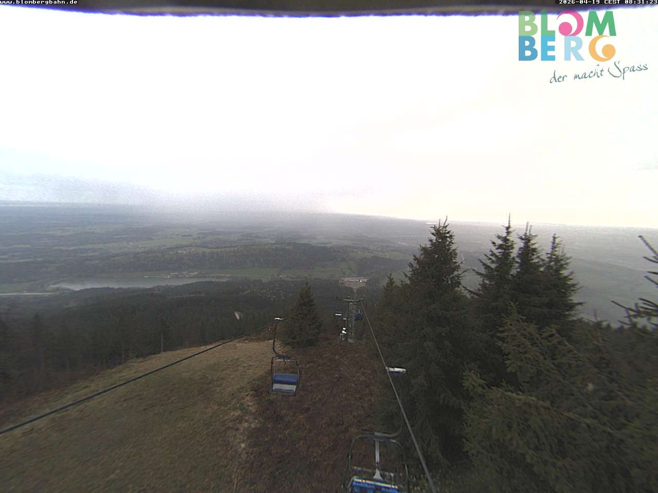 Archiv Foto Webcam Blomberglift (Bayern)