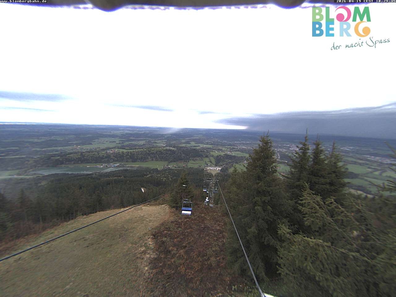 Archiv Foto Webcam Blomberglift (Bayern)