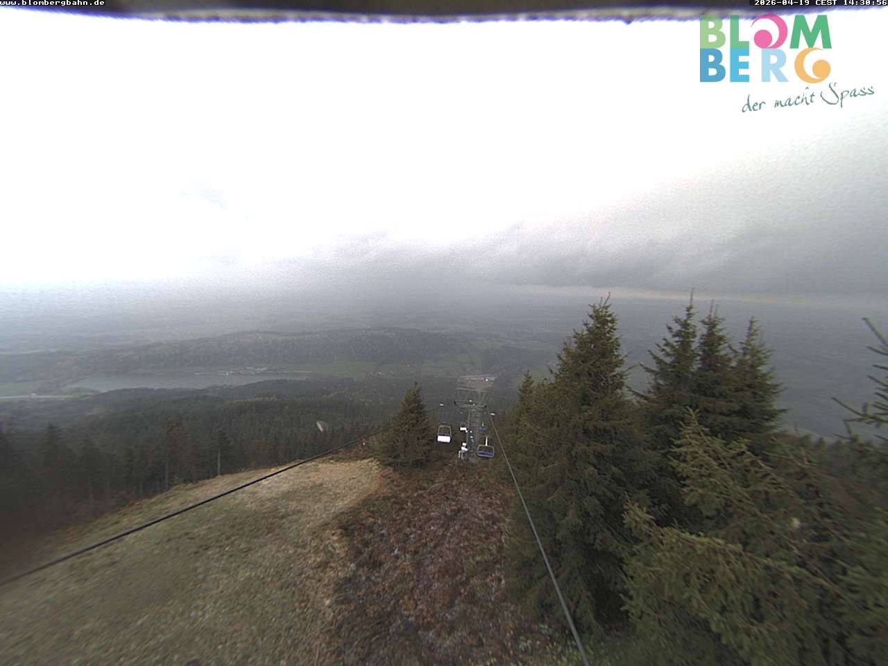 Archiv Foto Webcam Blomberglift (Bayern)