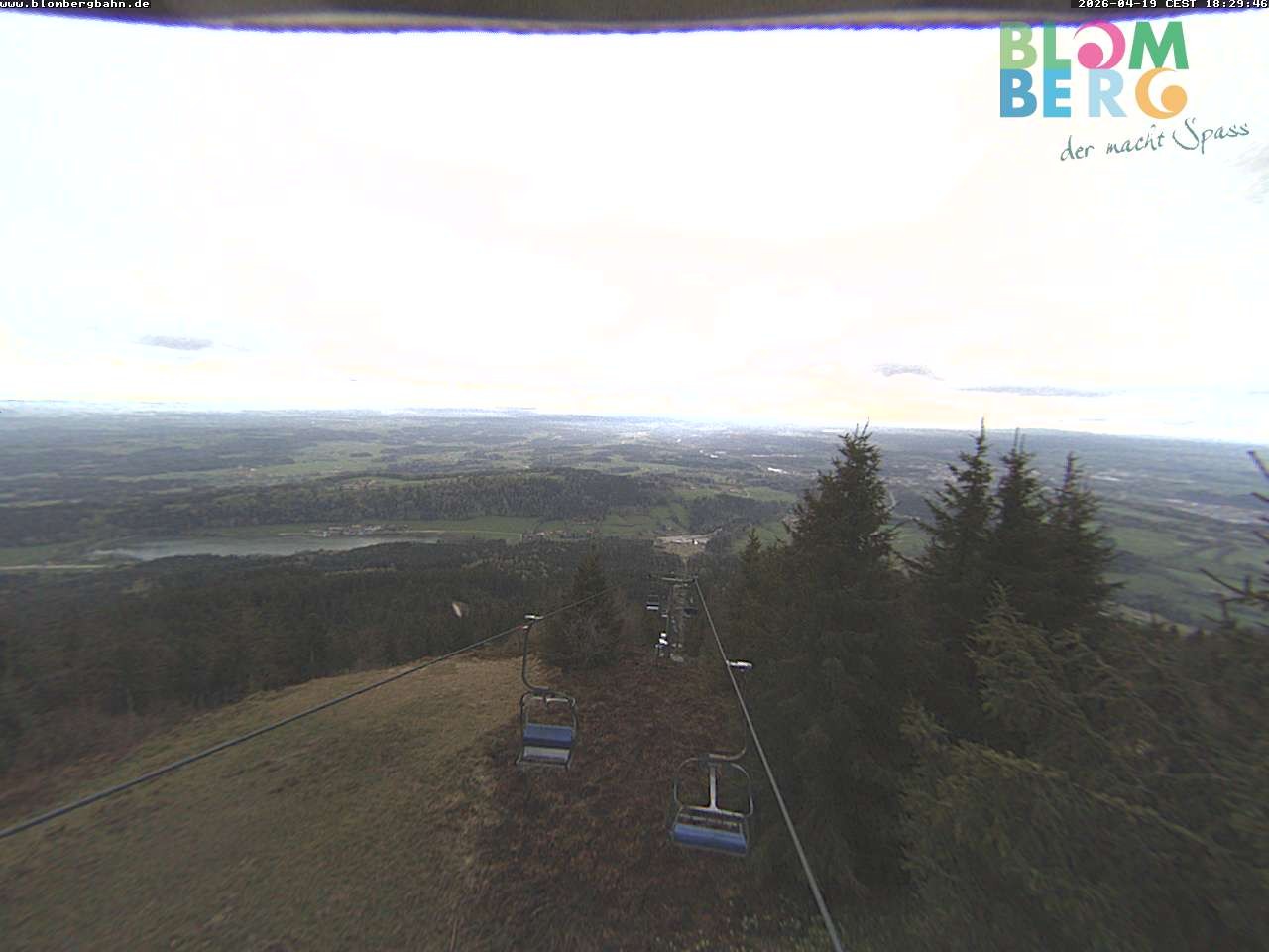 Archiv Foto Webcam Blomberglift (Bayern)