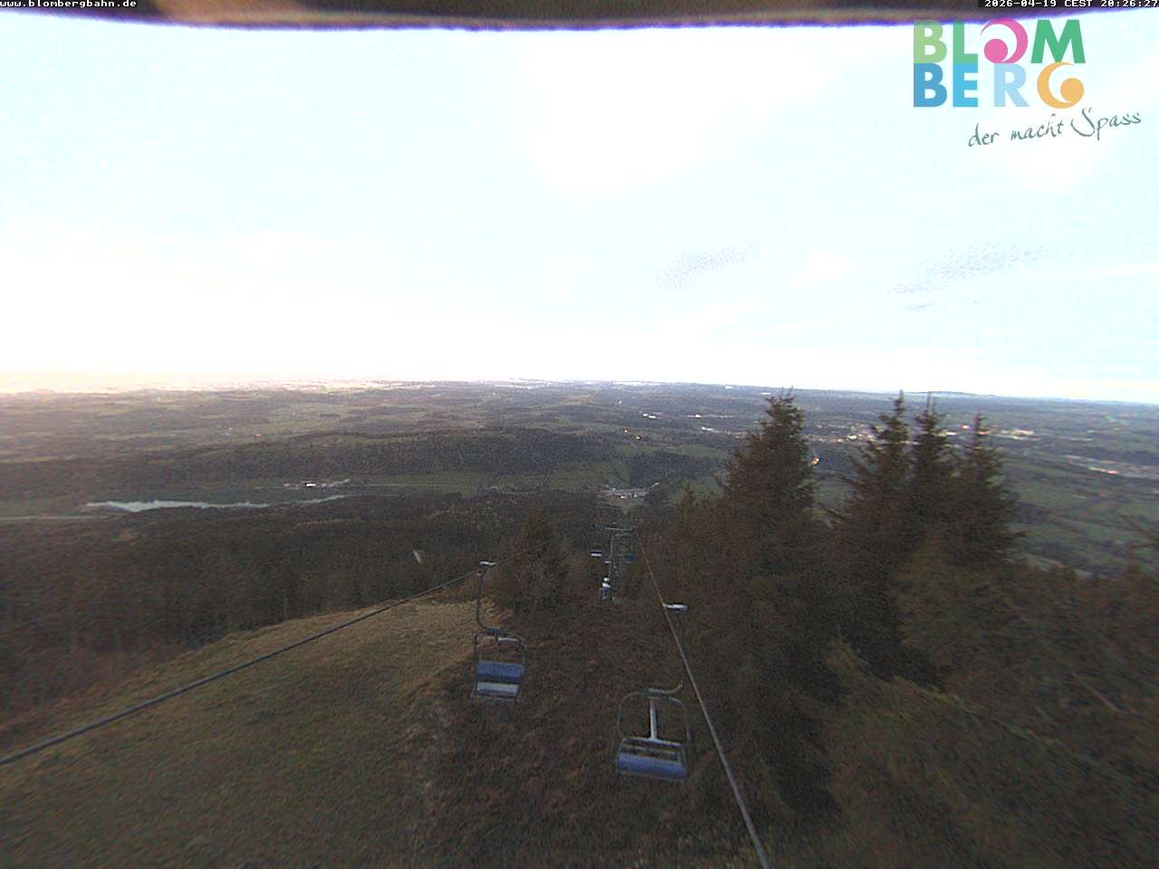 Archiv Foto Webcam Blomberglift (Bayern)
