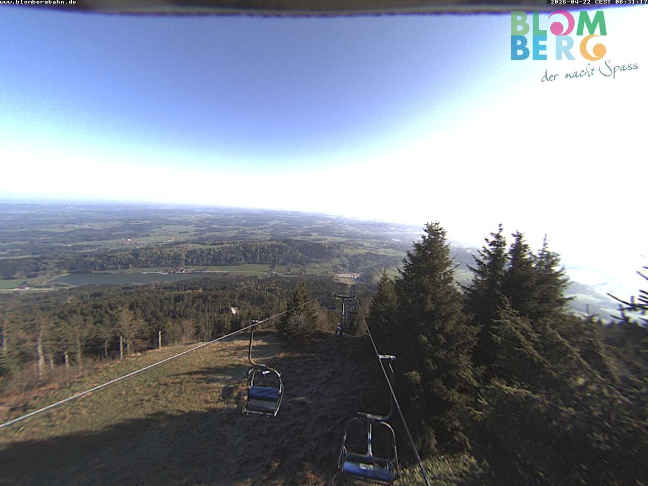 Archived image Webcam Blomberglift (Bavaria)